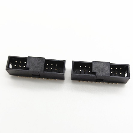 The 20-pin box header is a compact electrical connector with 20 precisely aligned pins, offering a reliable and space-saving solution for electronic connections.