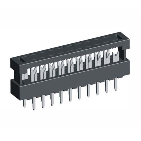 2.0mm Flat Cable IDC Dip Type Connector