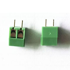 3.5mm Pitch Screw Terminal Connector 2 Pin 3 Pin Straight Leg Kf350 Copper Green Pcb Terminal Blocks KF350-3.5-2P