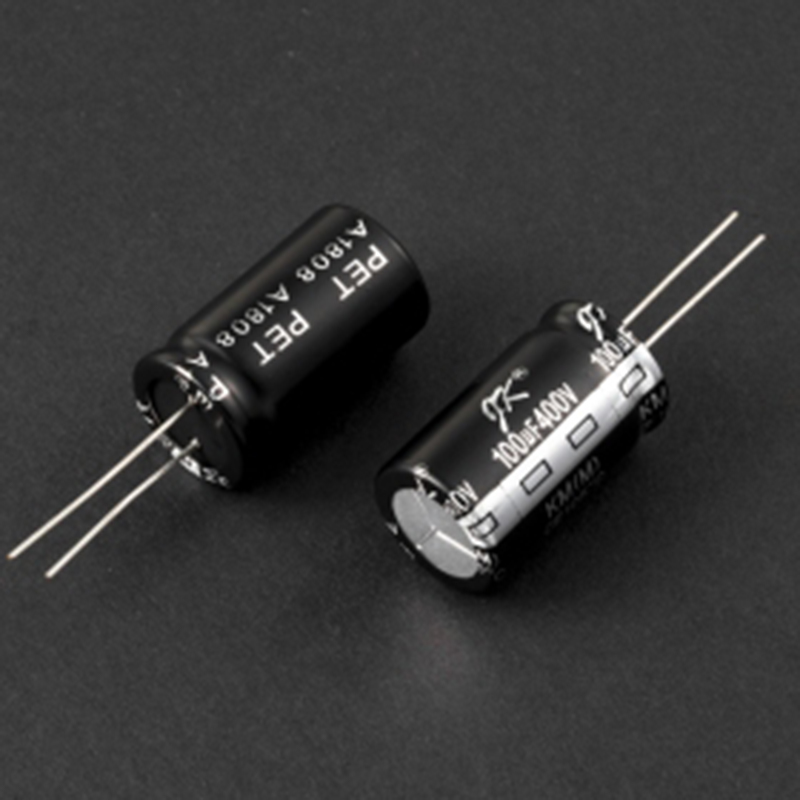 Aluminum polymer capacitor is a type of electrolytic capacitor that uses a solid organic polymer as the electrolyte material. 