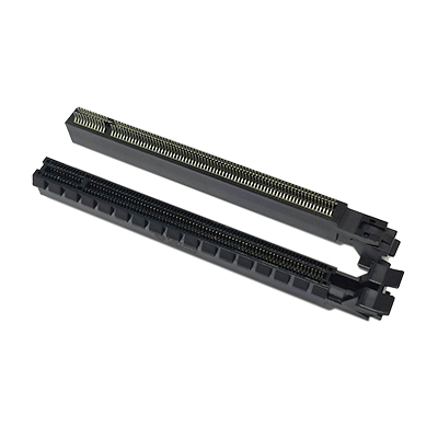 Wholesale Customized 164 Way Double Row PCIE Connector With Central Buckle