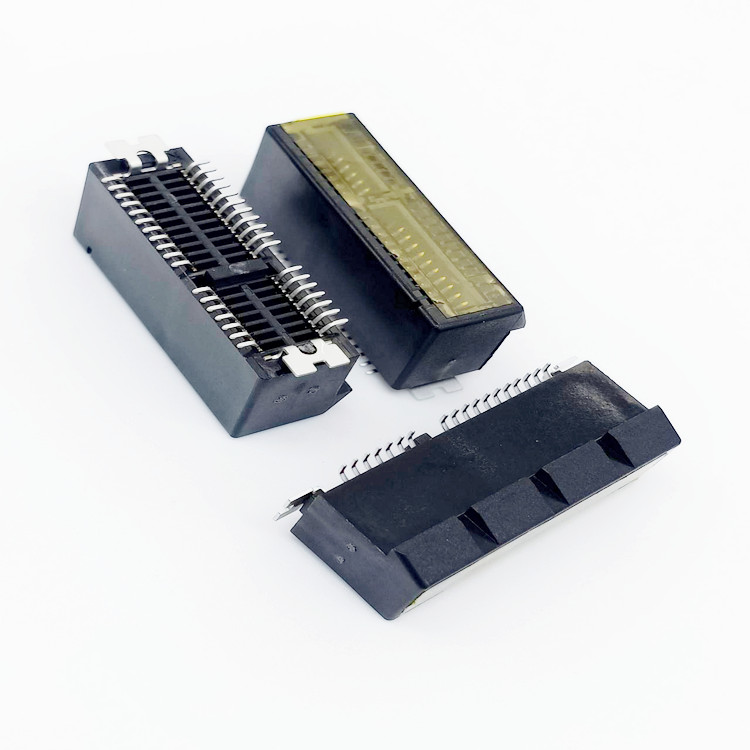 36 Pin Straight Dip SMT Type PCI-E Connector With Post