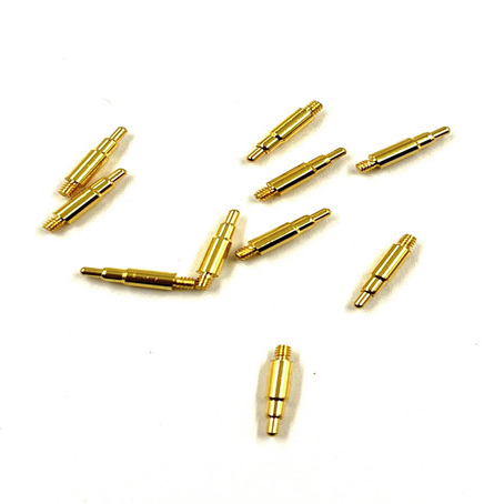 Spring-loaded pogo pin connectors offer a reliable and repeatable method for making temporary electrical connections. 