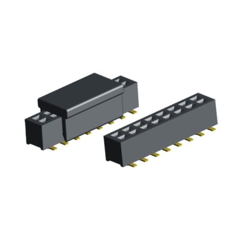 1.0mm  PCB Socket SMT Type Double Row