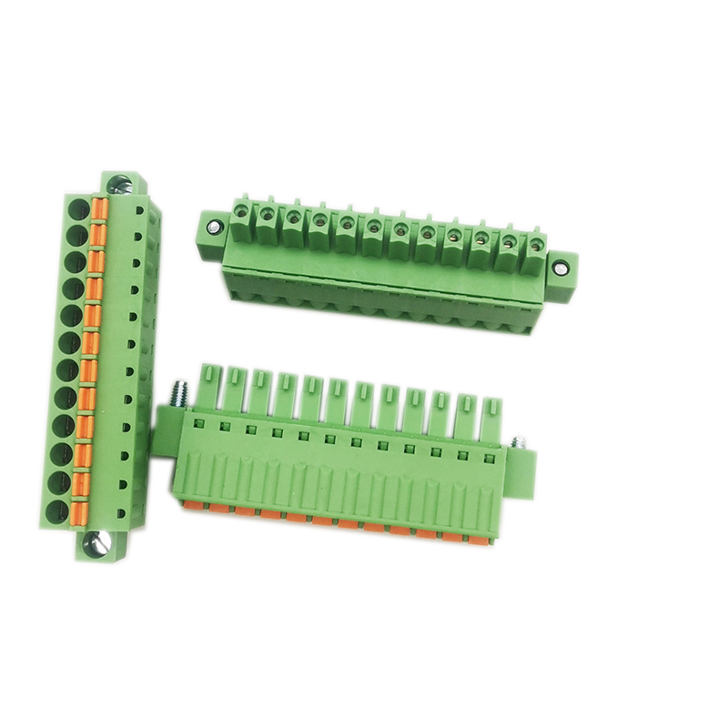 The pluggable terminal block is a versatile and efficient electrical component for connecting wires to printed circuit boards, providing a reliable and convenient solution for various applications. 
