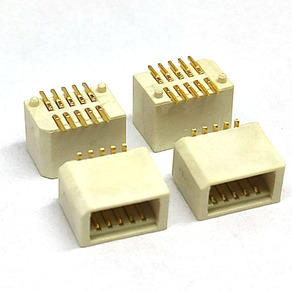 Board to board connector smt are designed to be mounted directly onto the surface of the PCBs, as opposed to through-hole connectors, which are inserted through holes in the board and soldered on the other side.