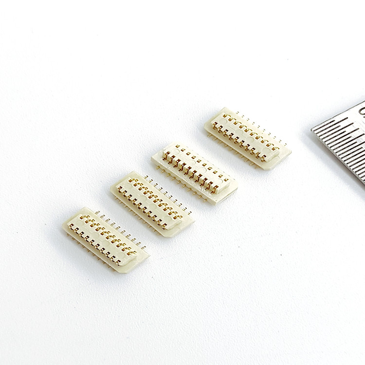 Board to board connector smd are designed for surface mount assembly, meaning they are placed and soldered directly onto the surface of the PCBs without the need for holes or pins that penetrate through the boards. 