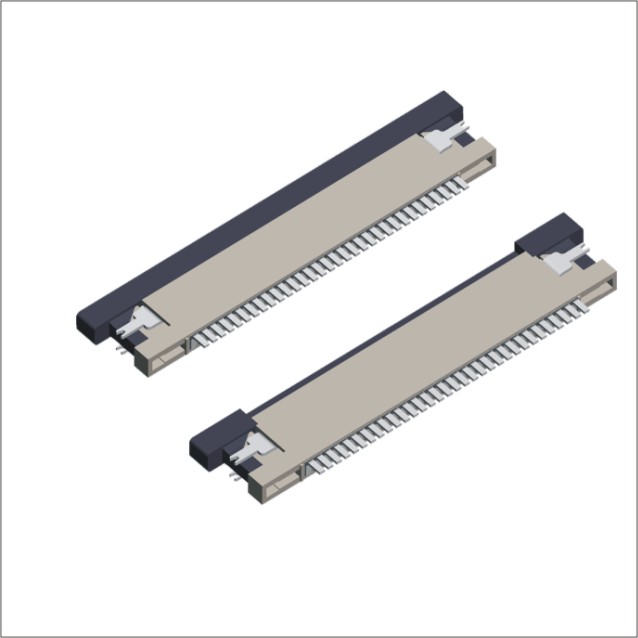 0.5mm FPC R/A SMT Type Height 1.2mm