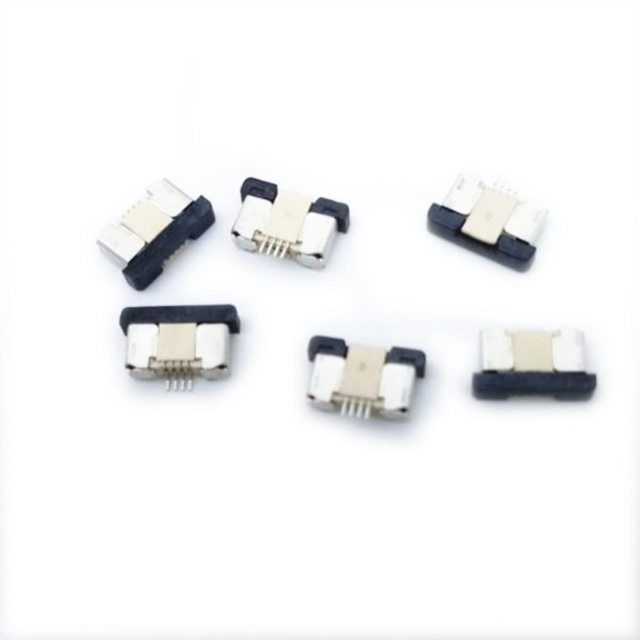 0.5mm pitch 4P FPC jump socket SMT Type connector for flexible cable