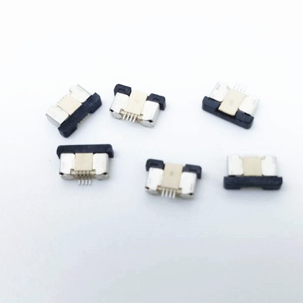 0.5mm pitch 4P FPC jump socket SMT Type connector for flexible cable