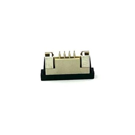 4 Position FFC FPC Connector Contacts Top 1.00mm Surface Mount Right Angle 52207-0433 052207-0433 522070433 0522070433