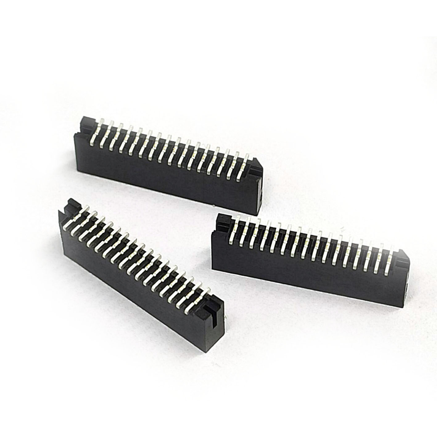 LIF CONNECTOR pitch 1.0mm FPC Non Zif Vertical SMT Type Double Contacts 4PINS 16Pins
