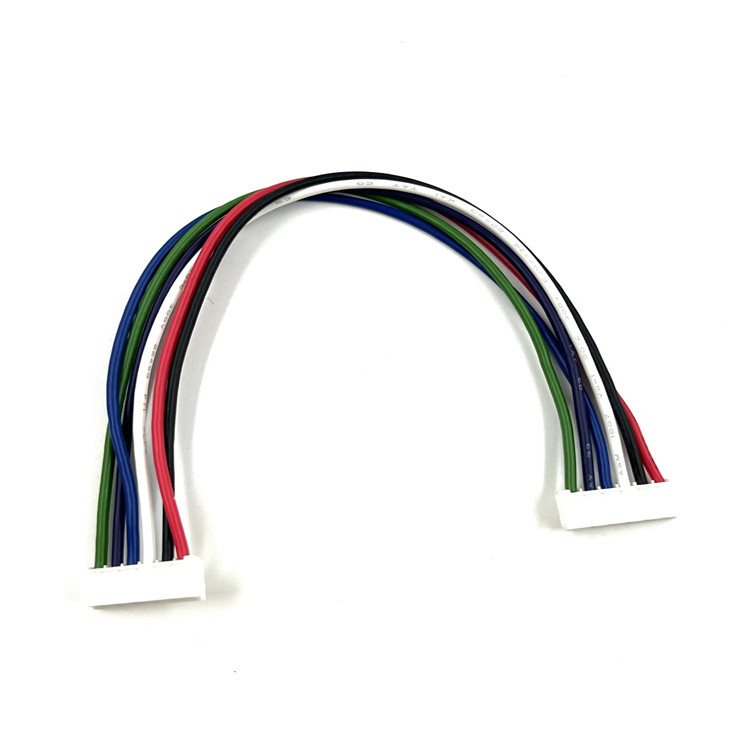 6 ways 2.54mm EH female housing 170mm wire harness assembly