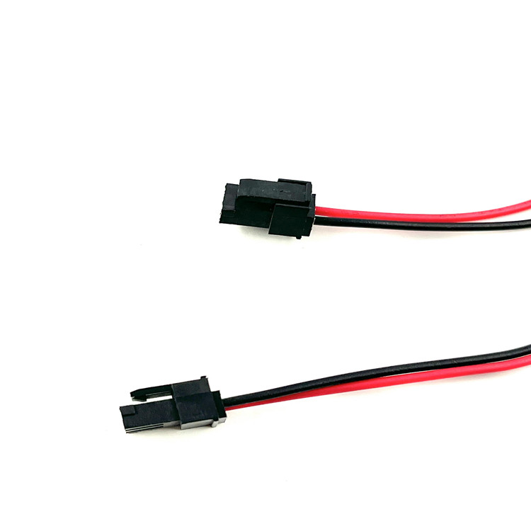 2 ways 2.54mm XH housing wire harness 450mm