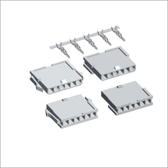 Mini-Fit Plug Housing 4.2mm +Male Terminal Single Row 39014032