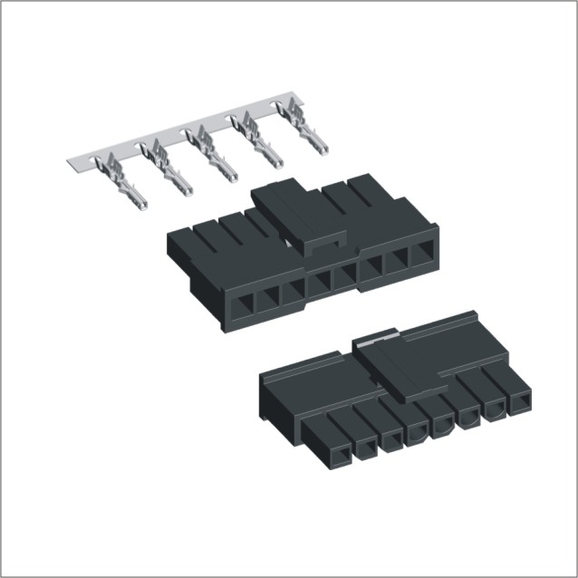 43645 0500 Micro Fit 3.0 43645 Receptacle Housing connector 3.0mm  Female Terminal