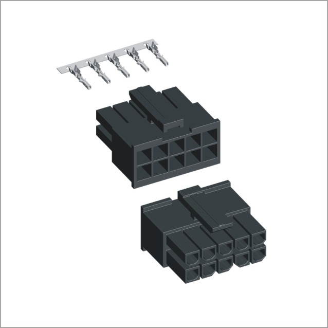 Molex MicroFit3 Receptacle Housing 43025 micro fit connector 43025 1000