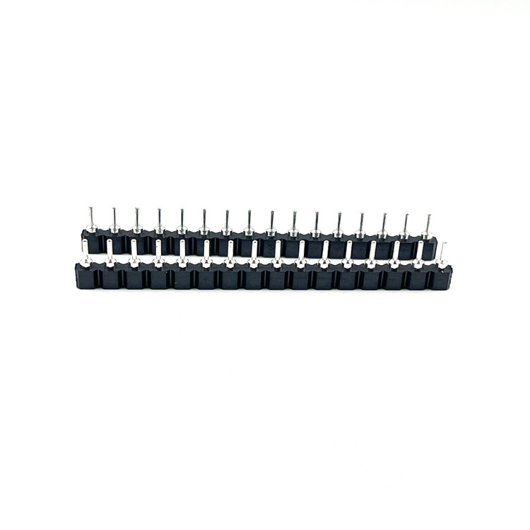 3104111641001000 STRIP SINGLE HEADER ROUND PIN 16 PIN HEADER (125DEG) P/N:310-41-116-41-001000