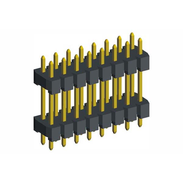2.0mm Pin Header Double Insulator Type Double Row