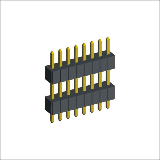 pin header 1.27 mm pitch use in electronic projects to create standardized and reliable methods for connecting electronic components on a PCB. 