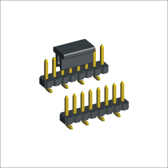 1.27mm male header refers to an electronic component used in printed circuit board (PCB) designs. 