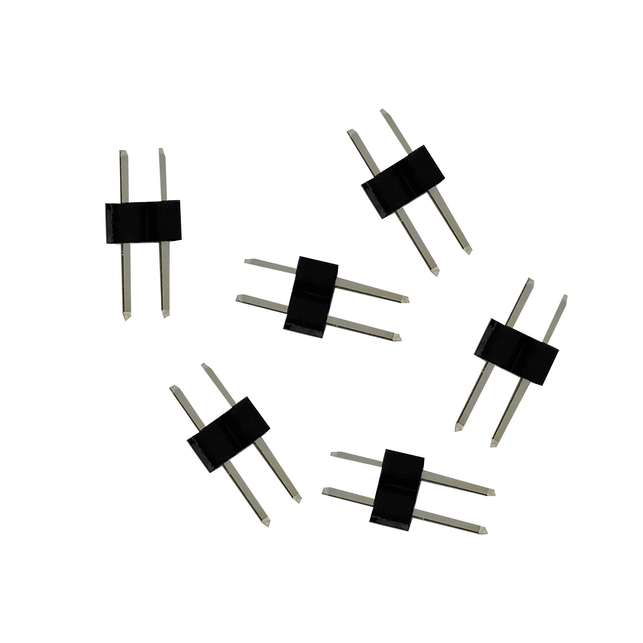 2.00mm pitch Pin Header Through Hole 2 position equivalent to Molex 877520202