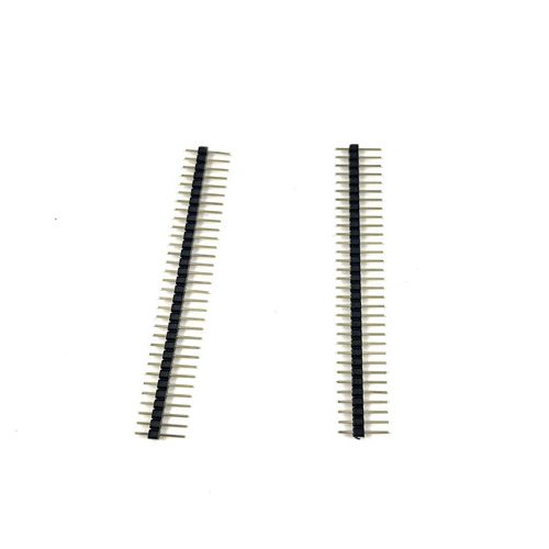 BF020 2.0mm pitch pin header single row through hole vertical BF020-32-A-A-0400-0247-N-G