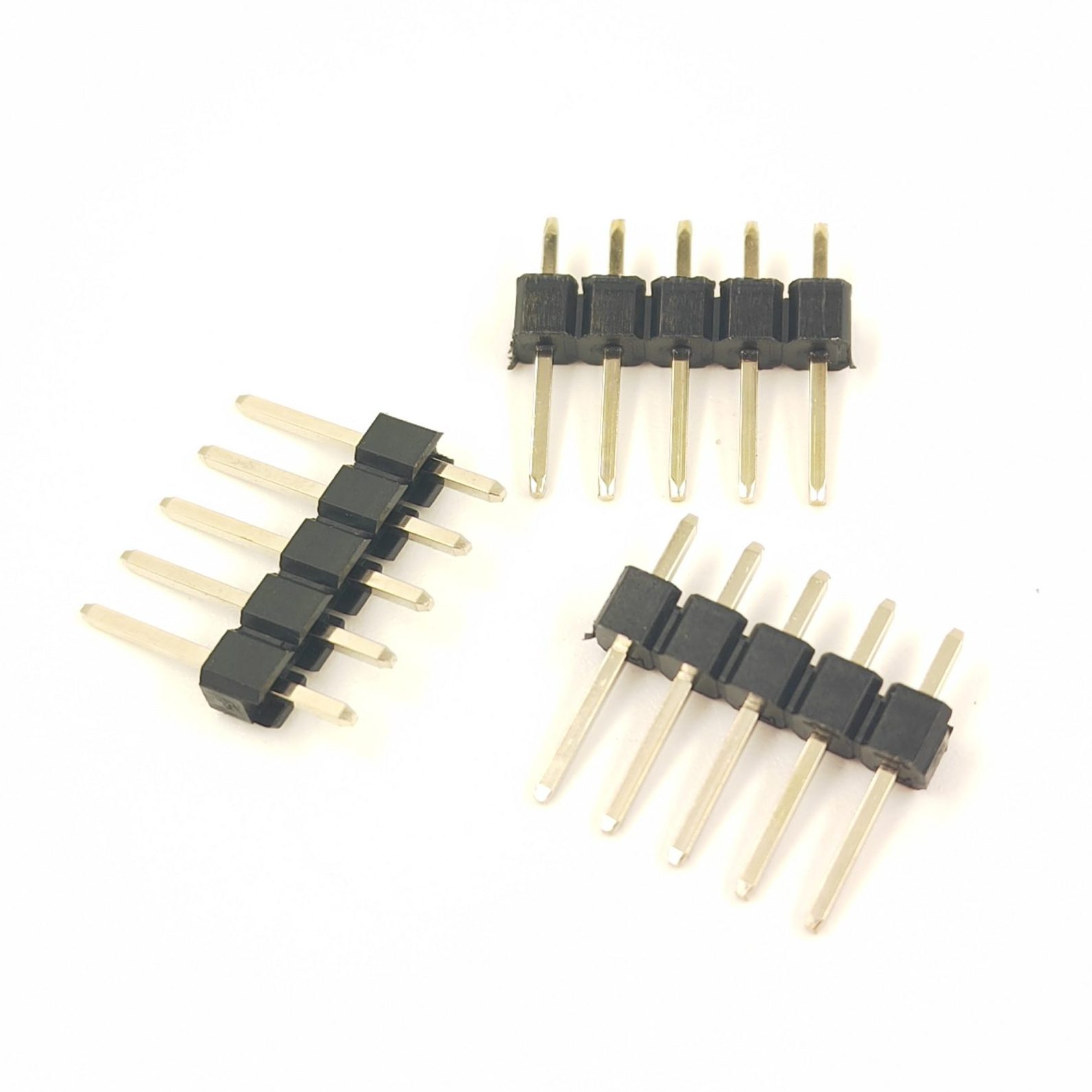 thumbnail image 2 of 40-Pin 2.54mm Single Row Straight Male Pin Header Strip – 10 Pack – PCB Connector – Canadian Seller 2 of 6