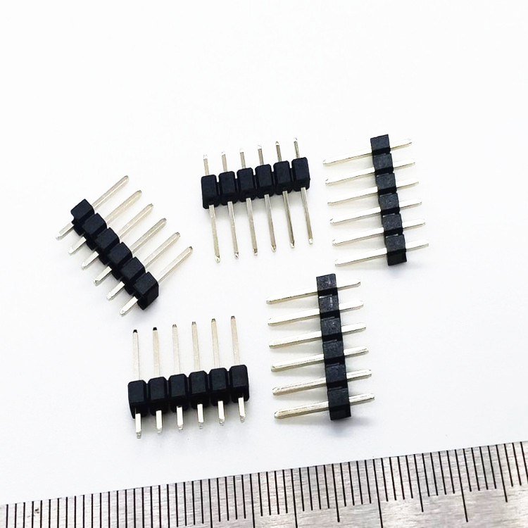 6P 2.54mm single row straight male pin header strip for PCB Arduino