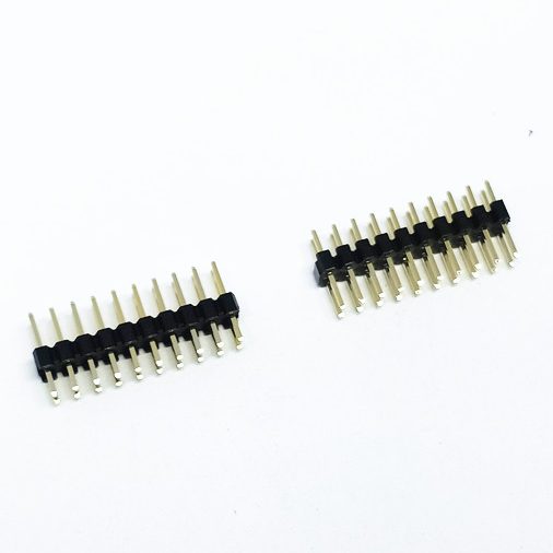 2.0MM pitch 20pin pin header straight dip type total length 8.8mm male header connector