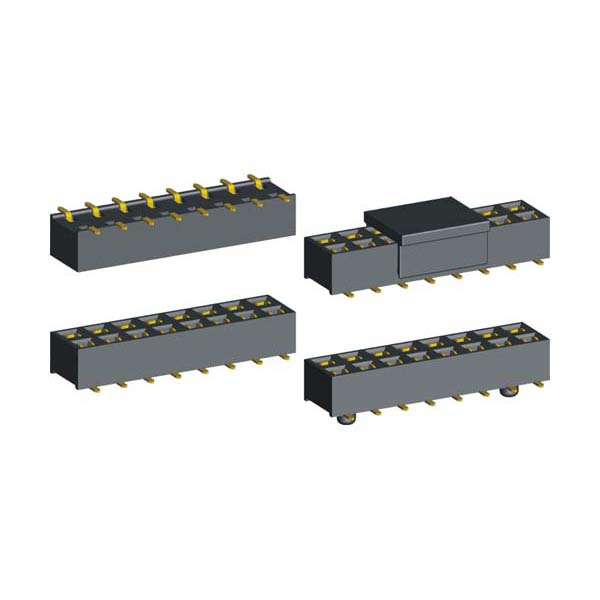 2.54mm PCB Socket SMT Type H=3.5/5.0/7.2/8.5/11.0mm