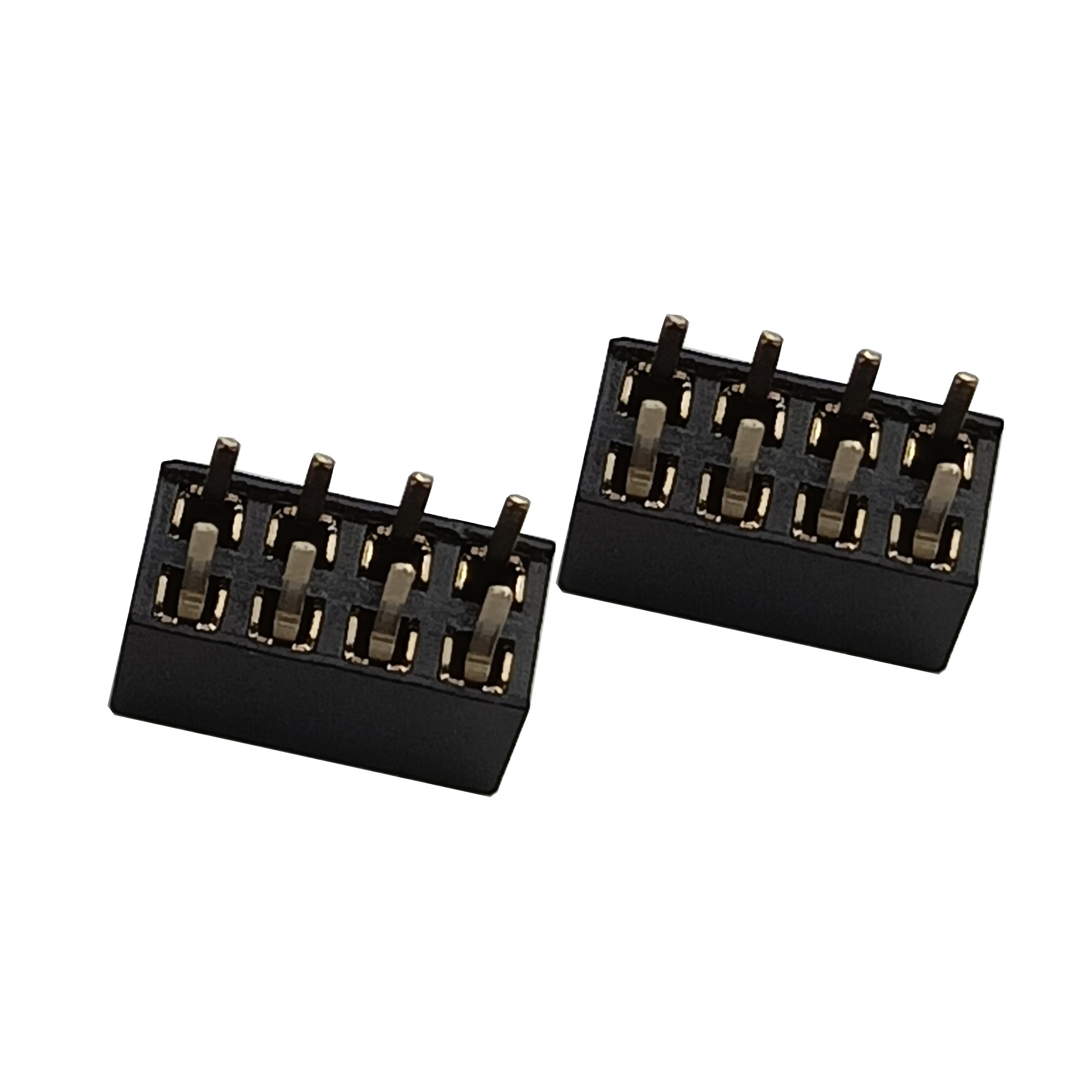 2.0mm PCB Socket Straight Type 8 Circuits Through Hole equivalent to 791077003
