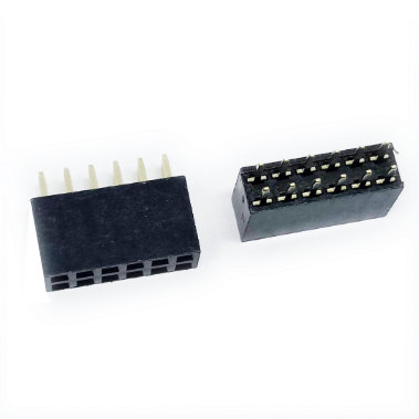 SSW SSW-106-01-G-D CONN RCPT 12POS 0.1 GOLD PCB 2.54mm female header board to board connector
