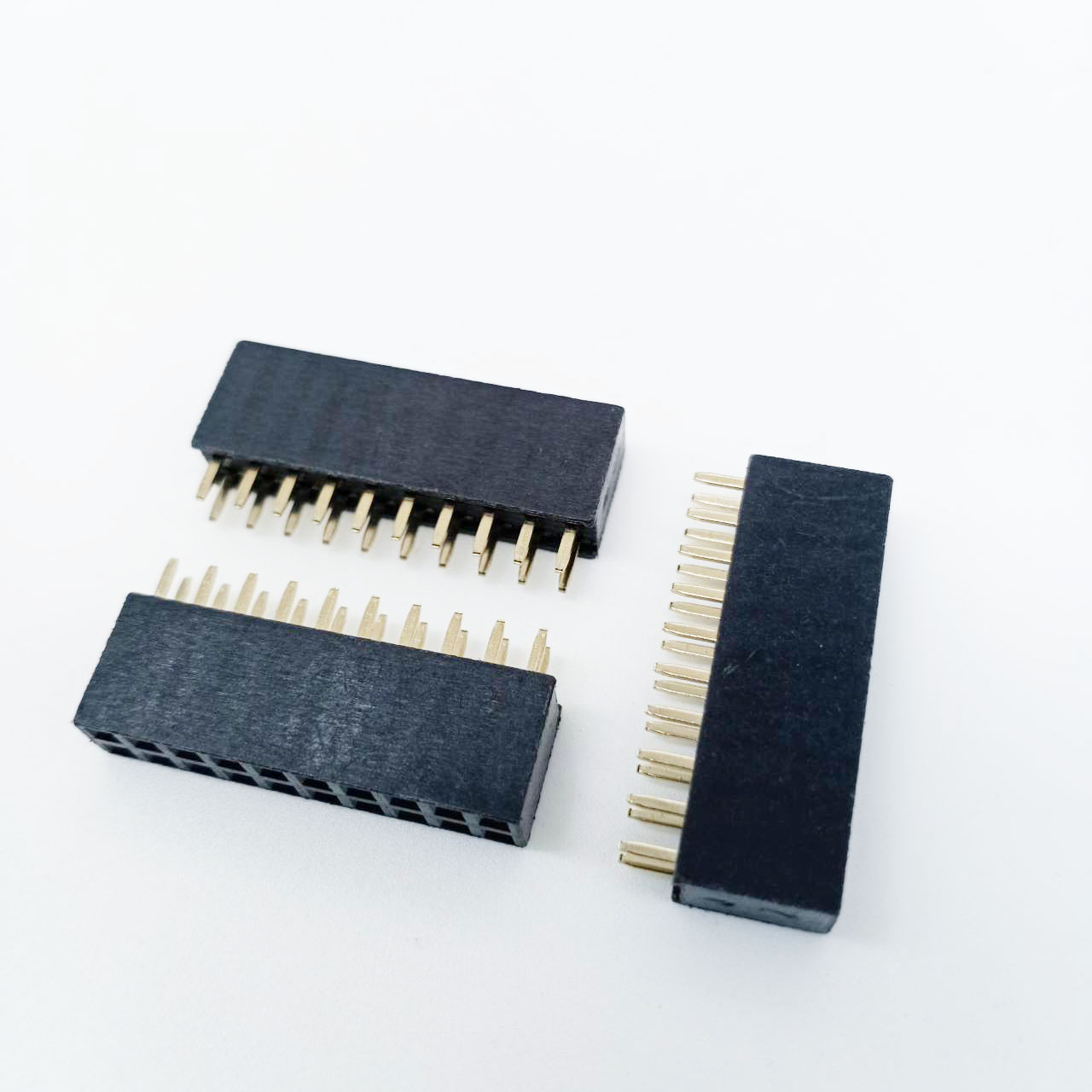 SSW SSW-110-01-G-D CONN RCPT 20POS 0.1 GOLD PCB 2.54mm female header board to board connector