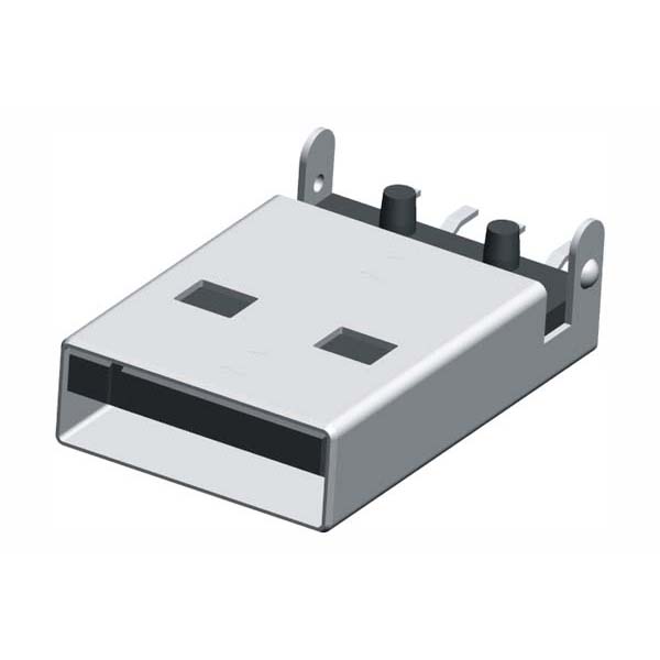 USB A Male R/A SMT Type 4P