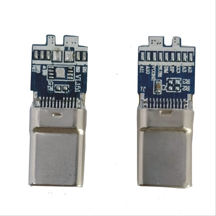 USB C Male Rev 3.1 Solder +PCB Type 24P