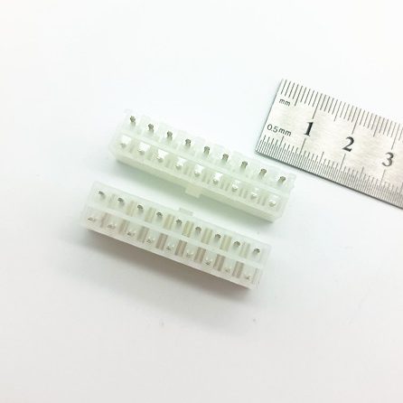 MX Mini-Fit Jr 5566 0039288180 4.2mm Wafer Straight Dip Type Without Peg Double Row pin connector VERT 18POS