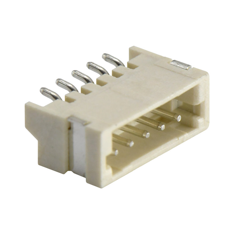 ZH connector header r/a 5pos JST S5B-ZR-SM4A-TF