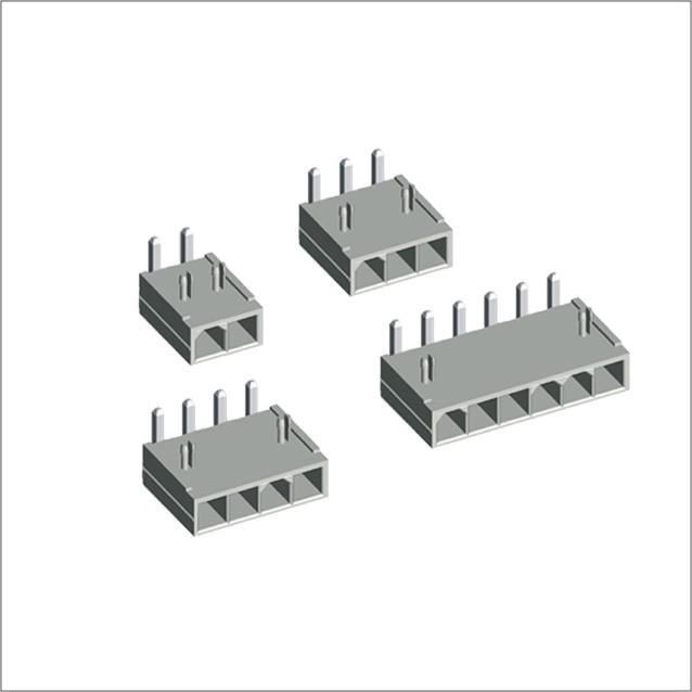 MX 4.2mm Wafer R/A Dip Type With Peg Single Row