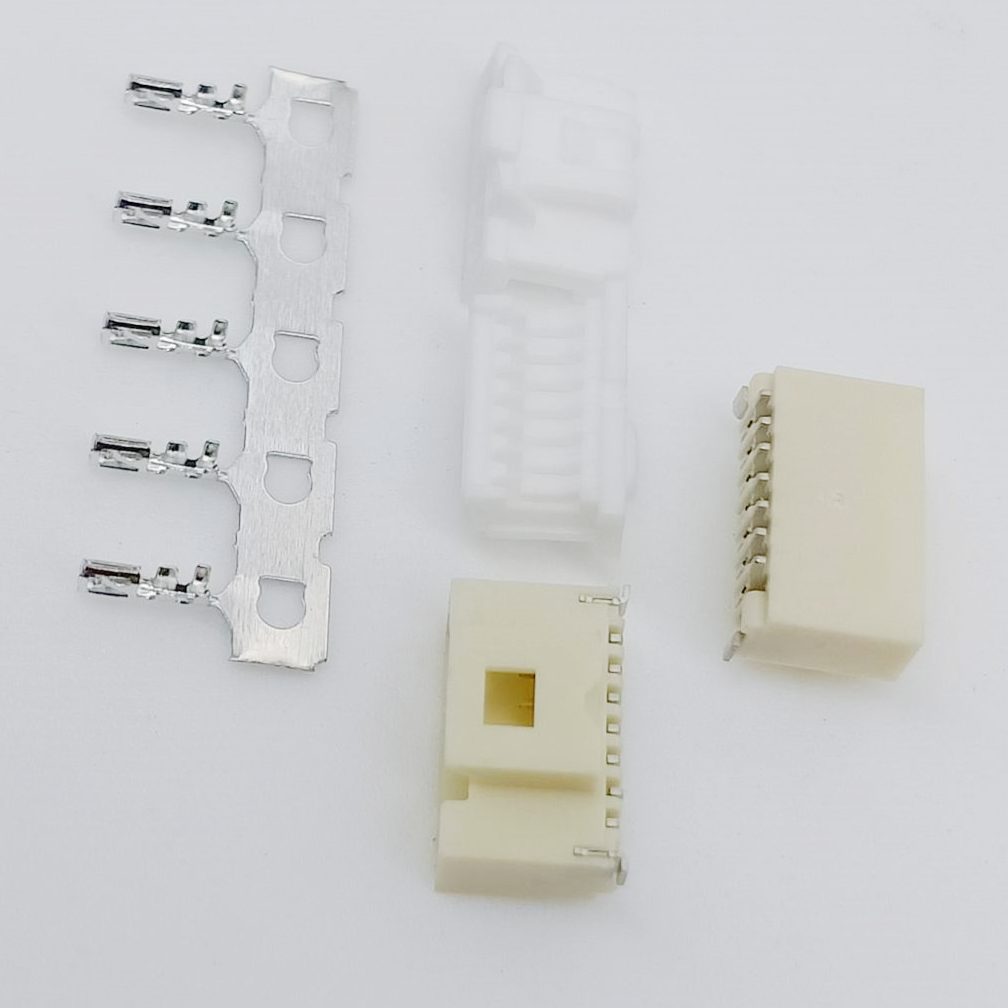 1.0mm pitch,single row,vertical,SMT,Gold plated,Friction Lock,5 Circuits,Natural,Pico-Clasp PCB Header 5044490507,5013310507, pcb header connectors