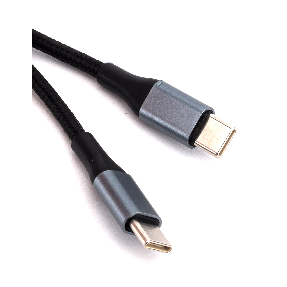 USB Type-C data cable fast charging right angle to straight C public 3A 60W high speed fast charging cable PD cable