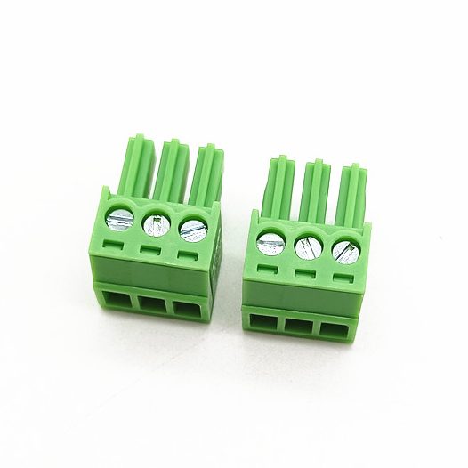 KF2EDGK 3 Pin 3.5mm Pitch PCB Screw Terminal Block Connector PCB Mount Screw Terminal Block Connector