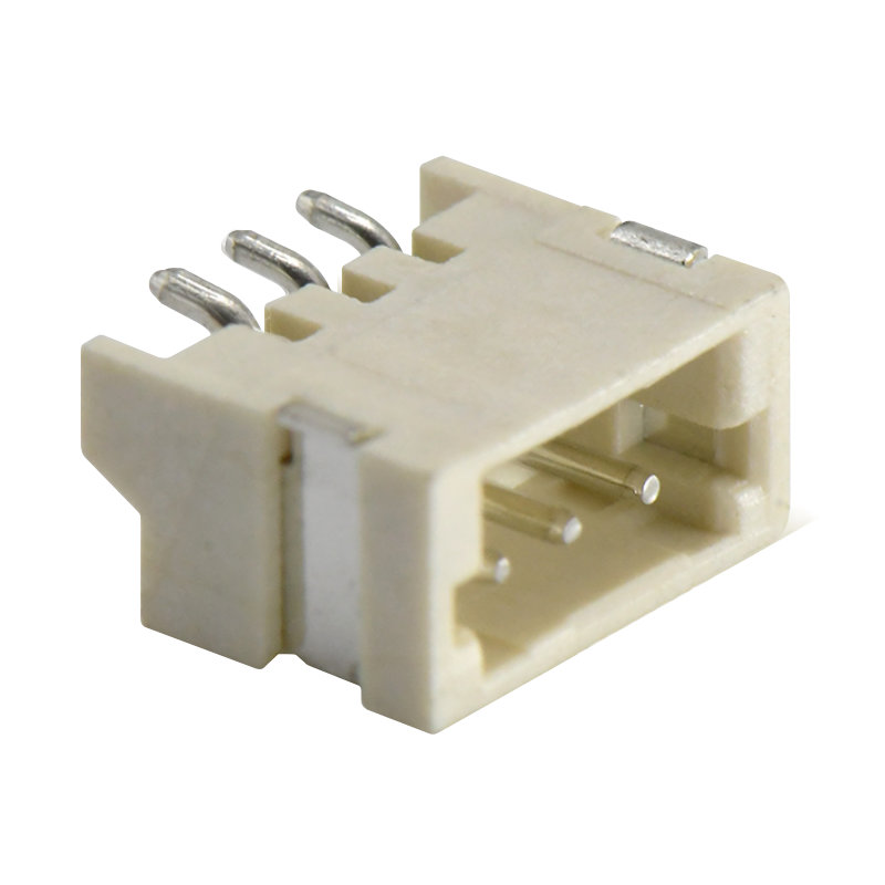 ZH S3B-ZR Connector Header Surface Mount Right Angle 3 position 0.059″ (1.50mm) S3B-ZR-SM4A-TF(LF)(SN)