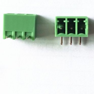 Pluggable terminal block 3.5mm 3PIN PCB RIGHT ANGLE CONNECTOR PLUGGABLE PLUG-IN TEMINAL BLOCK KF2EDGR-3.5-3P