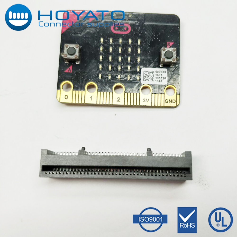 40Pin BBC Micro:bit 1.27mm Pitch Card Edge Connector with Lock for Children