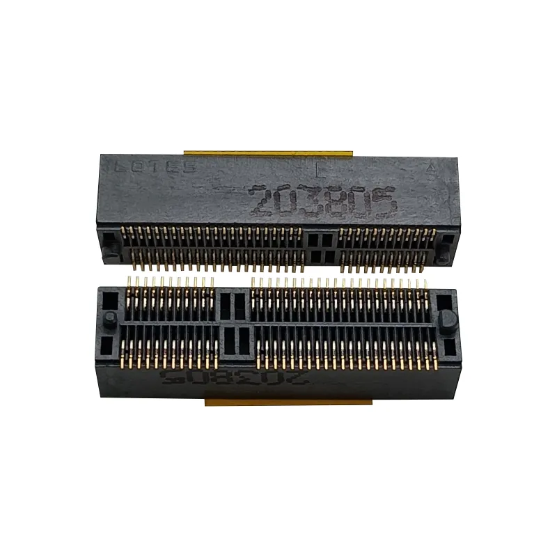 0.5mm pitch SSD M.2 Socket SSD Card Slot NGFF E-KEY Spacing 67P H5.3mm
