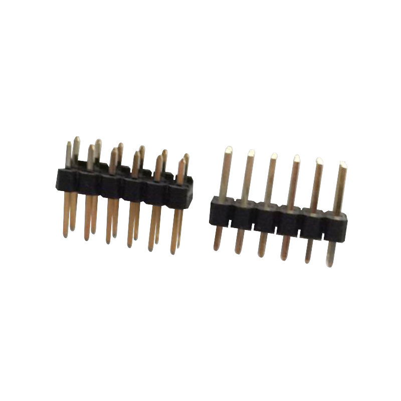 2.54mm pitch Pin Header Through Hole 12 position equivalent to TSW-106-07-T-D