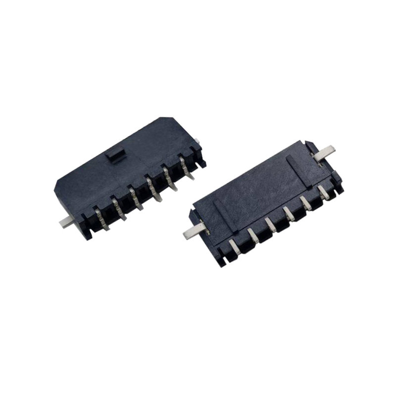 Micro-Fit 3.0 43650 Connector Header Surface Mount Right Angle Single Row 6 Circuits 436500612