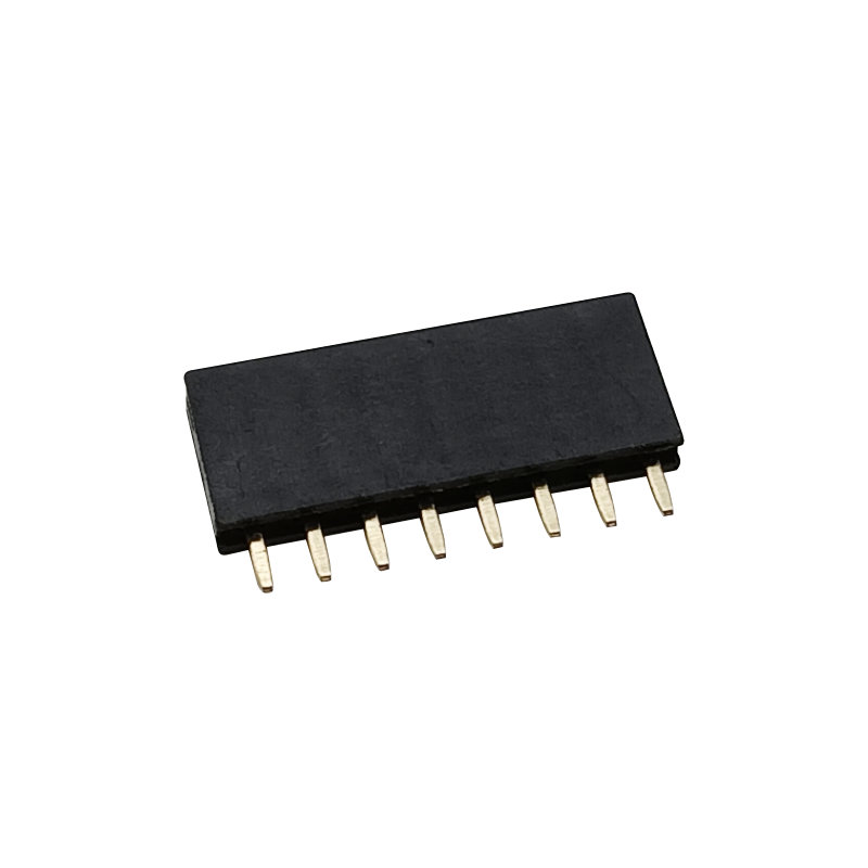 2.54mm Single Row Straight Socket Strip 8.5 Profile equivalent to SSW-108-01-G-S