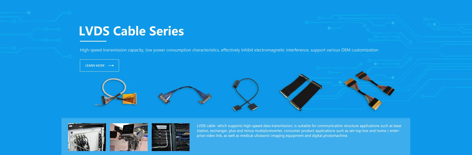 Lvds-cable connector